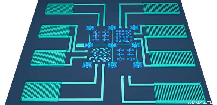 Single‑Electrode Material Enables Compact, Multi‑Functional Chip Design