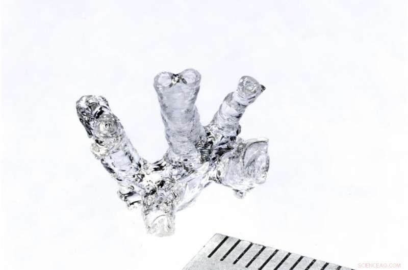 Rapid Bioprinting of Complex Living Tissues in Seconds