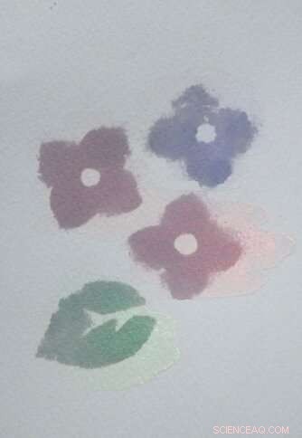 Creating Vibrant Pigments from Inexpensive, Safe Black‑White Materials