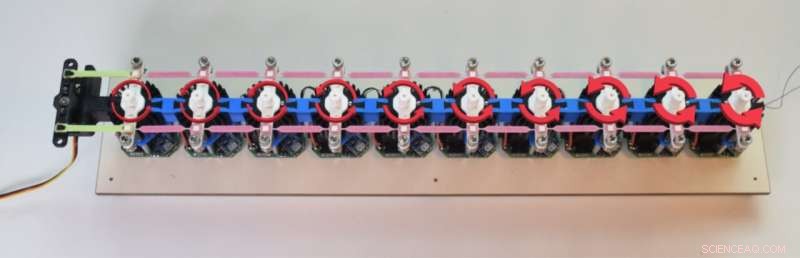 Unidirectional Vibration Transmission: A Novel Material Design