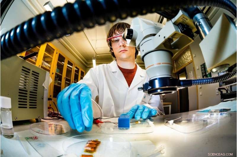 Electrically Actuated Material Expands 100‑Fold