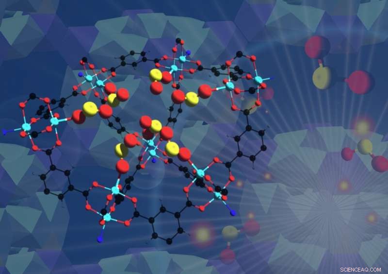 Innovative Metal–Organic Framework Captures Toxic Sulfur Dioxide Gas Effectively