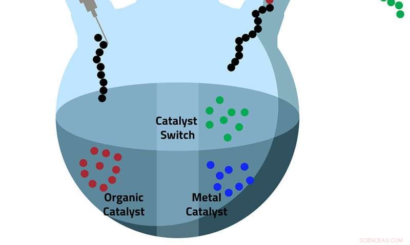 Catalyst Switching Enables One-Step Synthesis of Tetrablock Polymers