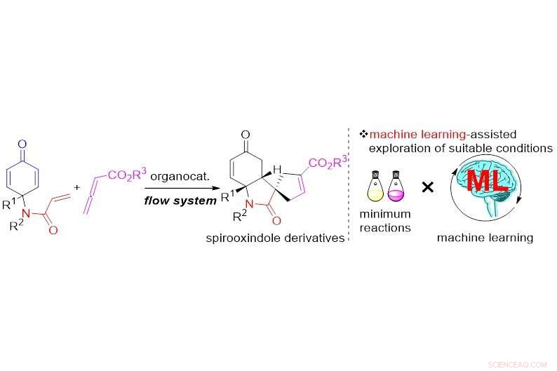Machine Learning Optimizes Complex Domino Reactions in Flow Chemistry