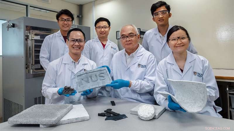 NUS Scientists Create First Aerogel from Scrap Tires, Revolutionizing Sustainable Materials