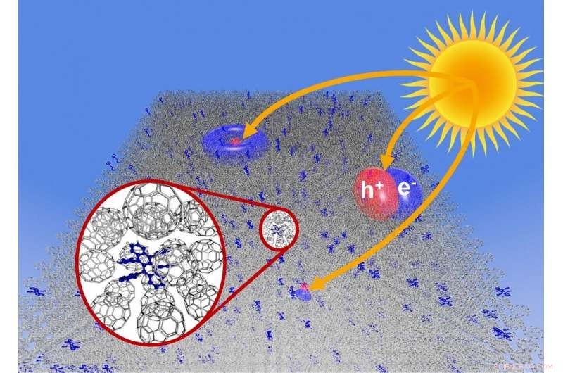 Molecular Vibrations Cap Photovoltage in Organic Solar Cells
