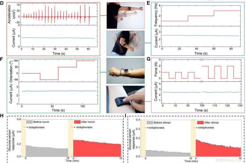 Freestanding Wearable Electrochemical Sensor System for Real‑Time Biomarker Monitoring