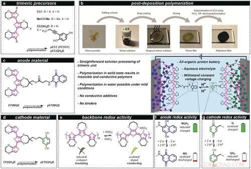 All‑Organic Proton Battery: Sustainable, Efficient Energy Storage Solution