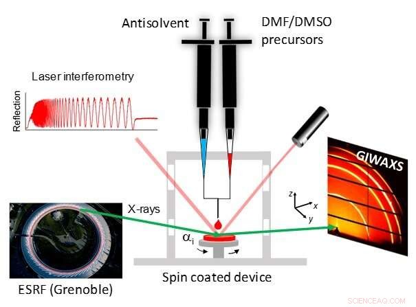 X‑Ray Imaging Uncovers Real‑Time Crystal Growth in Lead‑Free Perovskite Solar Cells