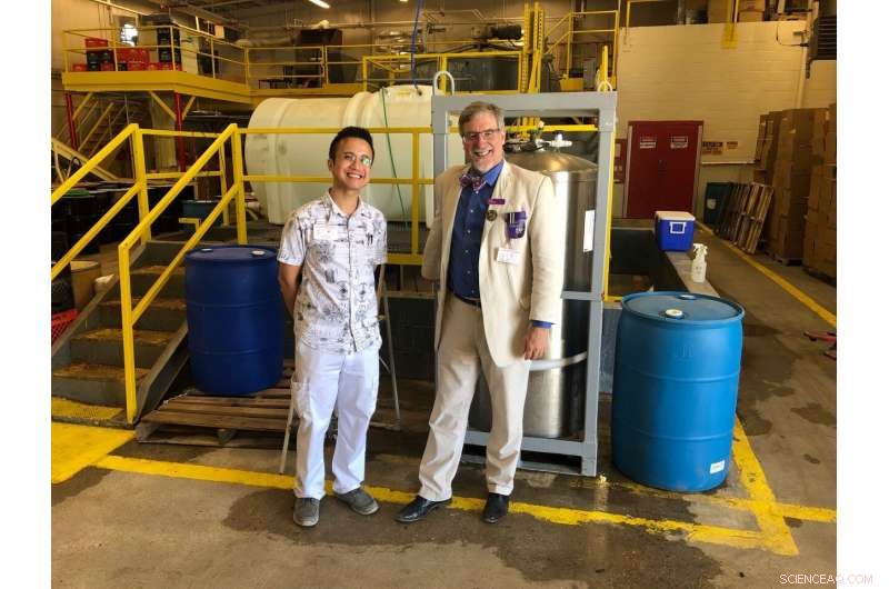 LSU Chemists Produce Thousands of Gallons of Hand Sanitizer for Louisiana