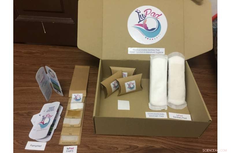Sustainable, Biodegradable Sanitary Pads Made with Palm Starch