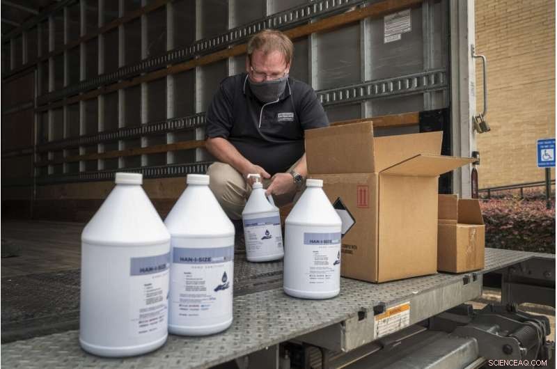 Revamping Hand Sanitizer Production & Donating 7,000 Gallons to Combat COVID-19