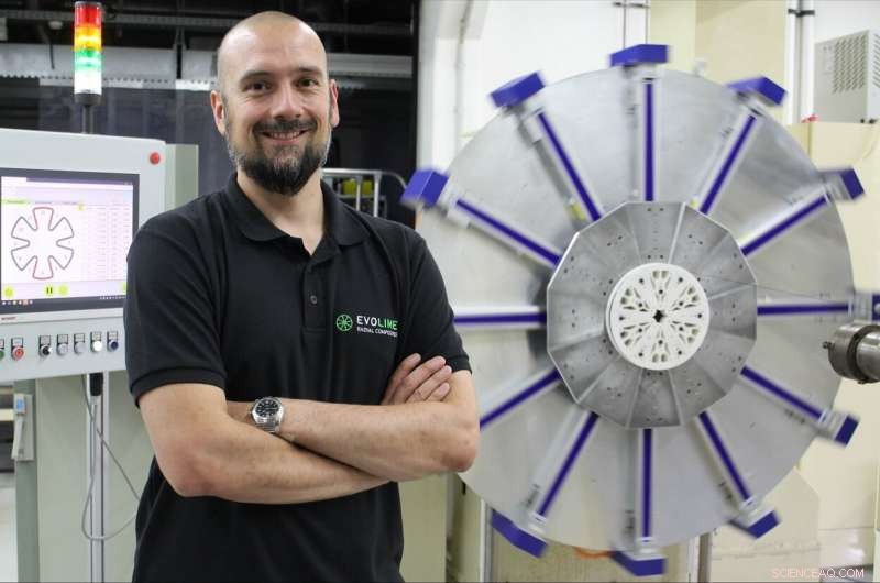 Automated, Flexible Production of Composite Spoke Wheels