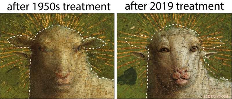 Advanced Imaging Reveals Van Eyck’s Hidden Lamb of God Layers