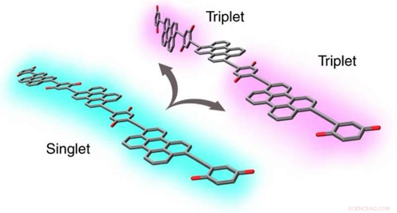 Twice the Energy: Enhanced Photon Capture in Twisting Organic Molecules