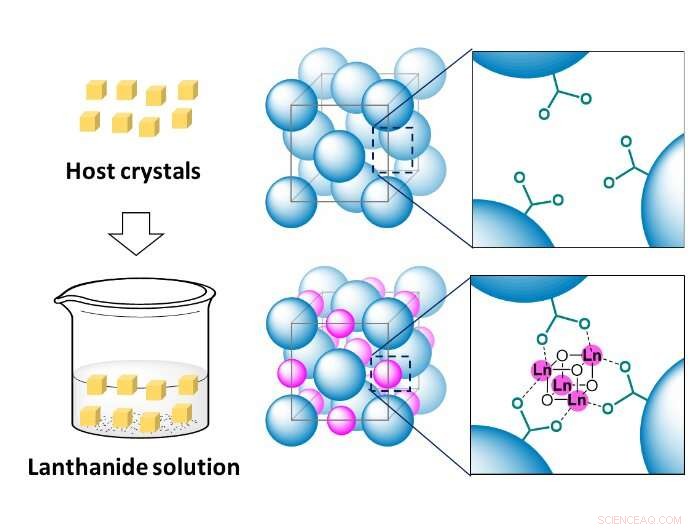 Osaka University Breakthrough: Simple Method to Embed Lanthanide Cubanes in Crystal Hosts