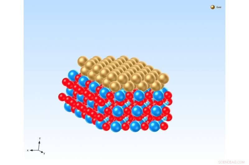 Gold Enhances Crystal Properties, Boosting Electrical Performance