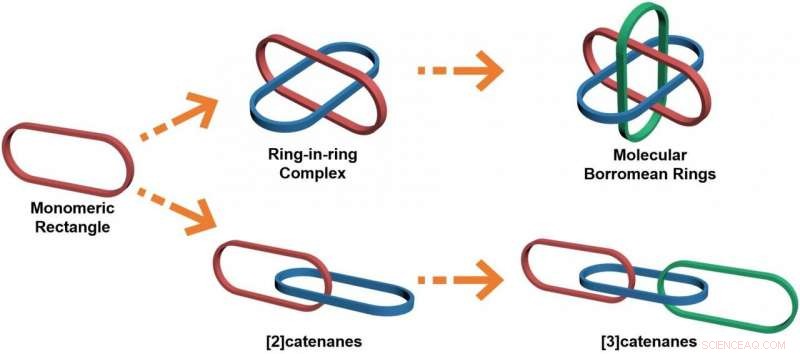 Unified Approach to Synthesizing Metalla[3]Catenanes, Borromean Rings, and Ring‑in‑Ring Complexes