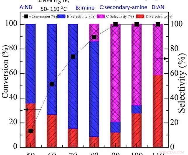 NiCo5 Bimetallic Catalyst Enables Tunable Imines and Secondary Amines Synthesis