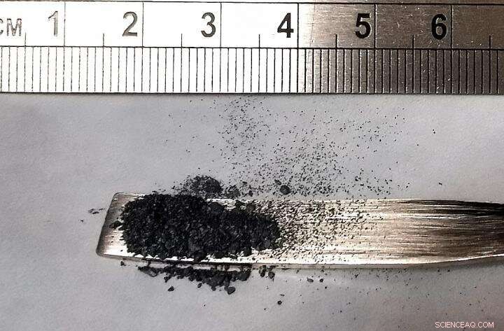 Scaling Production of Promising Material for Efficient Water Decontamination