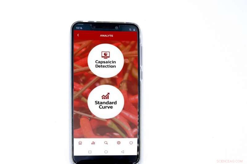 Chili-Formed Sensor Measures Pepper Heat Levels via Smartphone