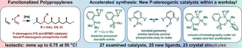 Innovative Catalysts for Isotactic Polar Polypropylene Synthesis