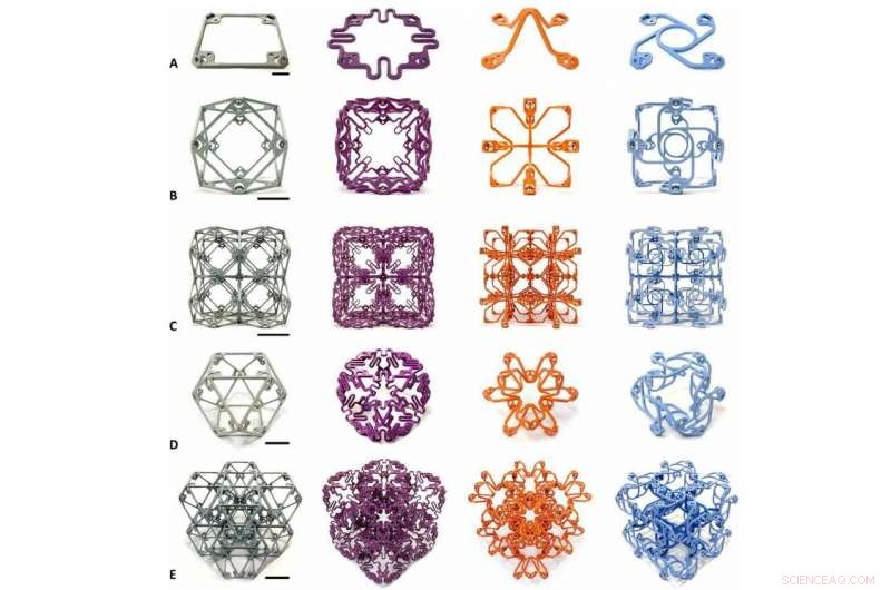 Modular Building Blocks Enable Structures with Remarkable Mechanical Properties