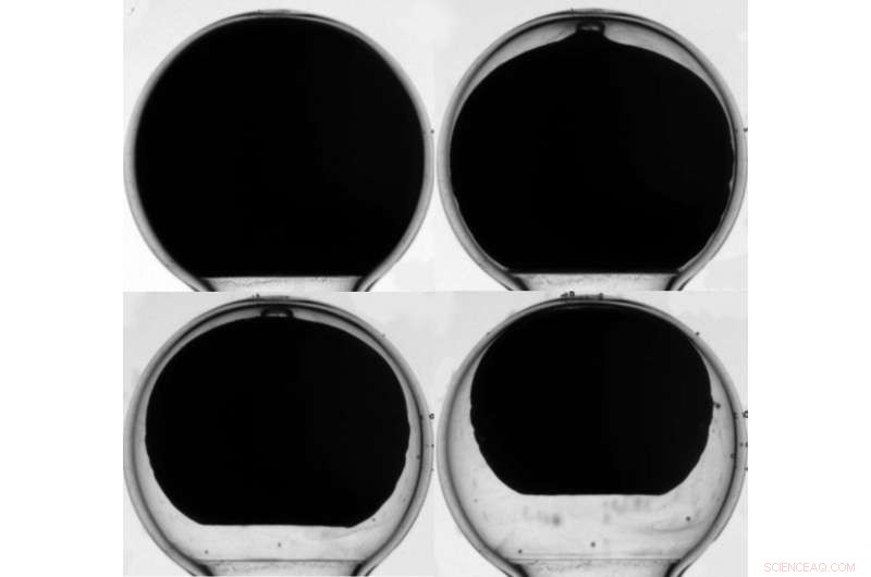 Droplet-Based Gels Show Reduced Stability Compared to Solid-Particle Gels