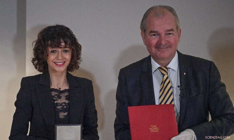 Chemistry Nobel Laureate Charpentier Aims for a Second Prize