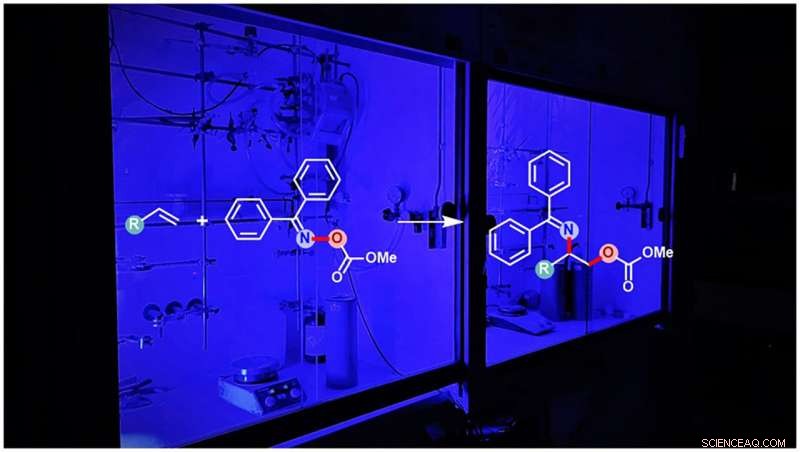 Chemists Achieve Light-Driven Synthesis of Amino Alcohols