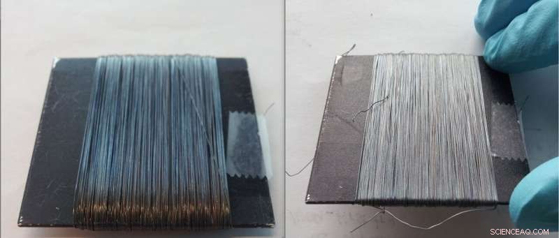 High‑Performance Fibers with Color‑Changing Coating Detect Mechanical Stress