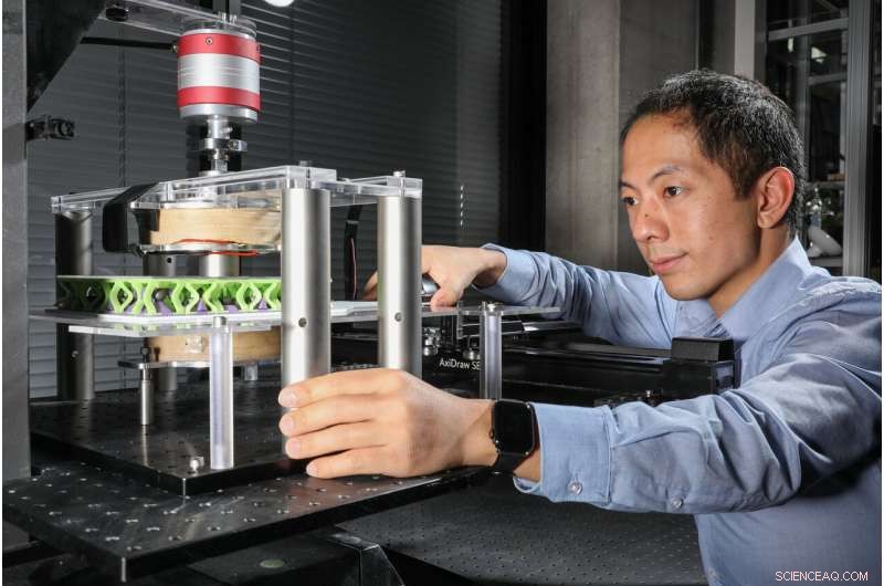 Reprogrammable Metamaterial Unlocks Adaptive Mechanical Properties