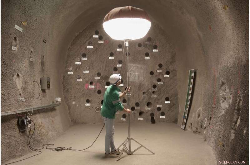 Simulating Long-Term Stability in Rock Laboratories for Radioactive Waste Management