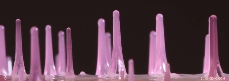 Princeton Scientists Spin Liquid Polymers to Create Artificial Hairs Using a Novel Physics Method