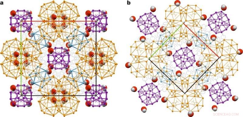 Discovery of Two Frank–Kasper Phases in Salt Crystal Structures