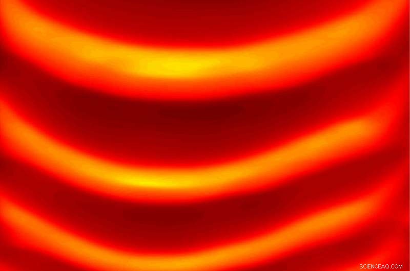 Harnessing Heat-Driven Polymer Fronts for Spontaneous Patterning in Synthetic Materials