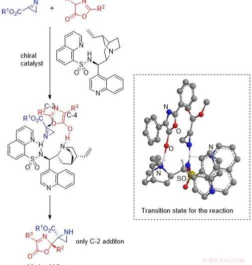 New Catalyst Enables Asymmetric Aziridine Synthesis, Paving Way for Novel Medications