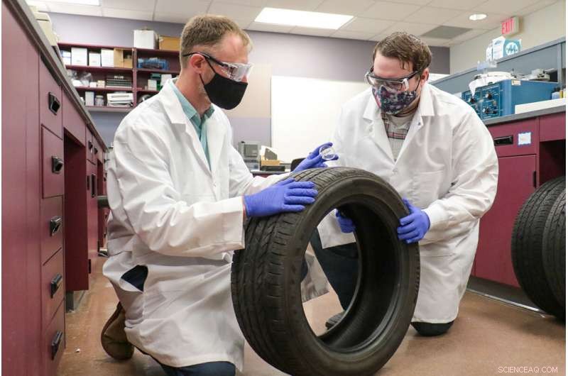 Forensic Scientists Decode Tire Composition with Advanced Spectroscopy