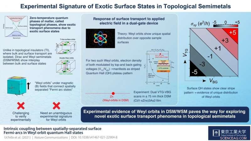 Tokyo Tech Researchers Confirm Exotic Surface Conduction in Topological Semimetal