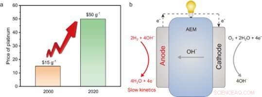 Low-Cost Alloy Challenges Platinum in Fuel Cell Technology