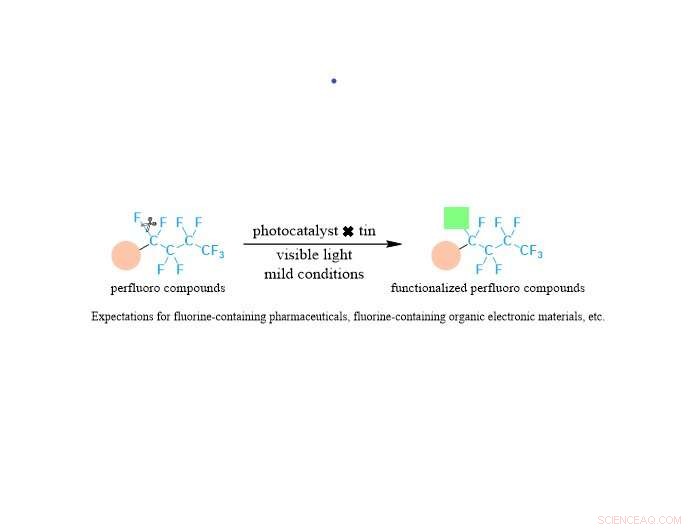 Photocatalytic Activation of C–F Bonds with Tin: A Breakthrough Regioselective Transformation