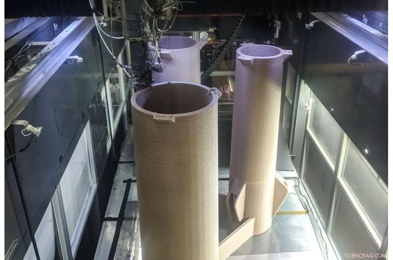 Engineers 3D-Print Eco-Friendly Power Poles from Bioderived and Recycled Materials