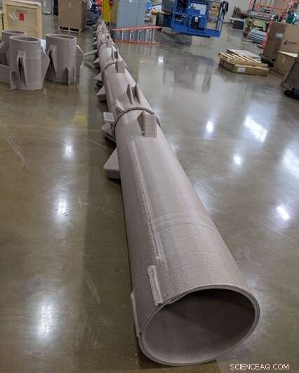 Engineers 3D-Print Eco-Friendly Power Poles from Bioderived and Recycled Materials