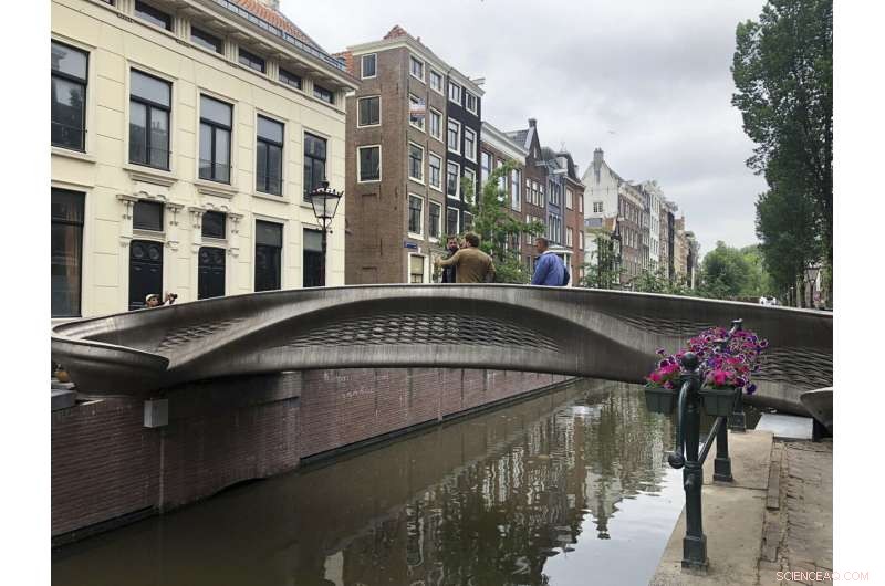 Dutch Queen and Cutting‑Edge Robot Unveil Amsterdam’s First 3D‑Printed Pedestrian Bridge