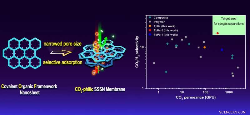 Single-Phase COF Membranes Enable Efficient CO2 Selective Separation