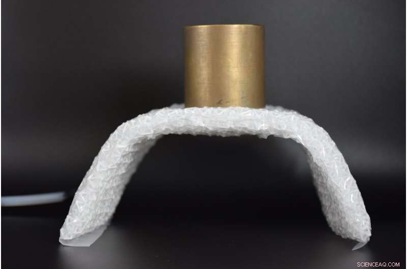 NTU Scientists Develop Chain Mail Fabric That Stiffens on Demand