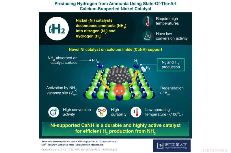 Revolutionary Catalyst Enables Low‑Temperature Hydrogen Production from Ammonia