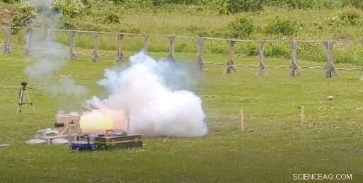 Recreating Medieval Gunpowder: Insights from 15th-Century Cannon Experiments