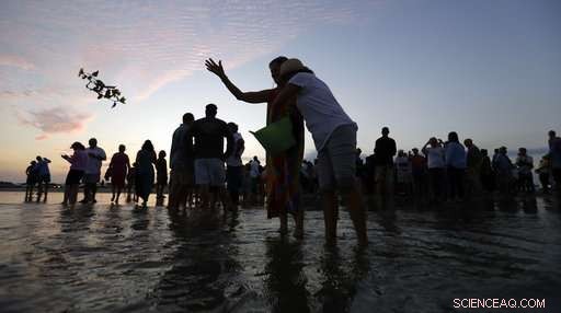 Sea Turtle Honors Oceanographer Tony Amos’s Ashes in Gulf Tribute
