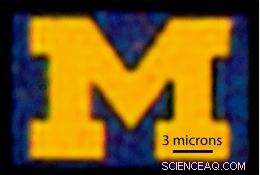 University of Michigan Pioneers Ultra‑Compact Display Technology with Miniature U‑M Logo